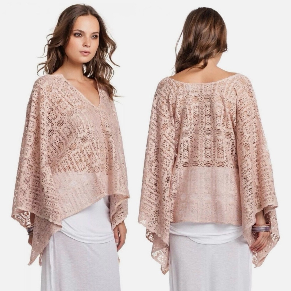 Jen's Pirate Booty | Blush / Dusty Pink Kaftan Poncho